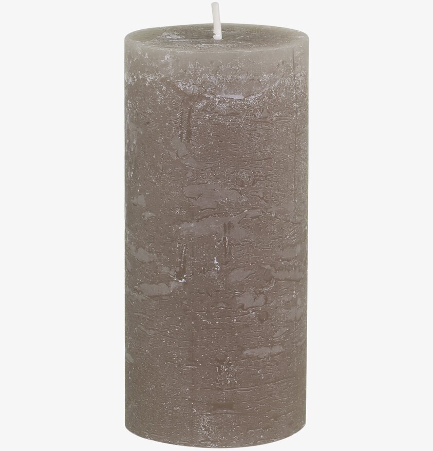 Blockljus Rustik Lin från Chic Antique med rustik yta