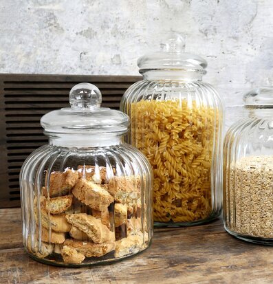 Glasburk Med Lock L M S Chic Antique Glasburkar