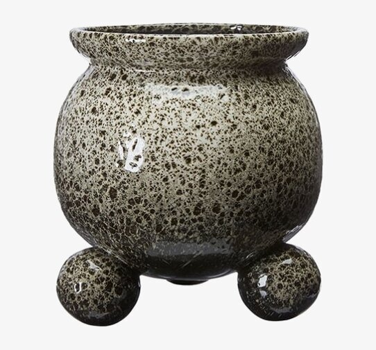 Anya Kruka Svart/Vitmelerad M från Wikholm Form, keramik