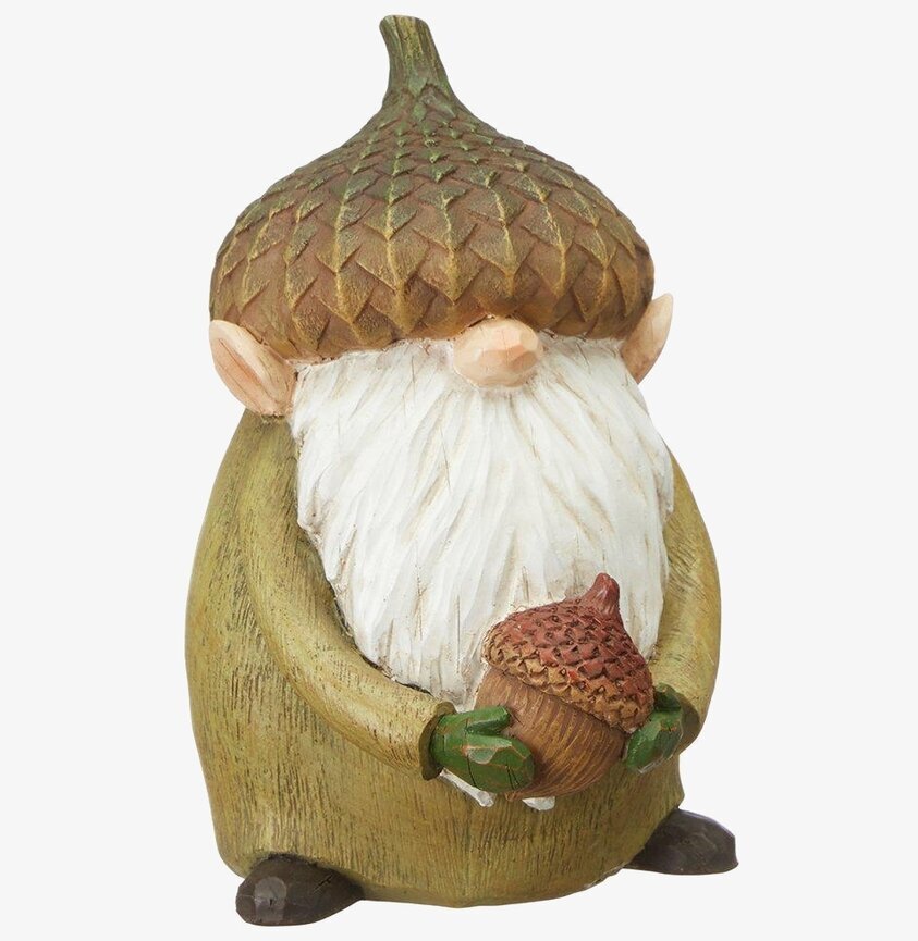 Vätte Med Ekollon Grön från Wikholm Form, detaljrik dekoration