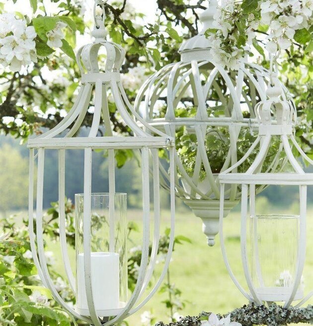 Torun Hängampel Set/2 Vit från Wikholm Form i träd