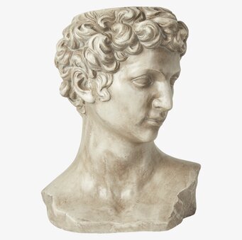 Kruka Statue Byst Antik Grå från Speedtsberg, klassisk design