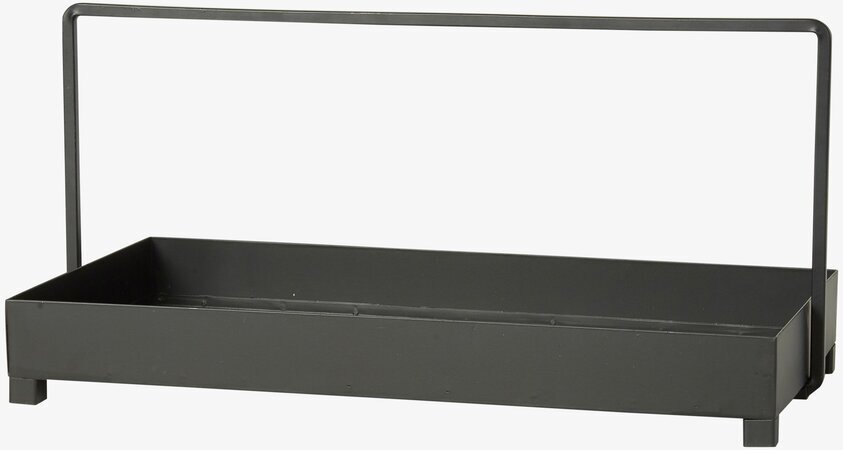 Bricka Med Handtag Svart från Speedtsberg med robust design