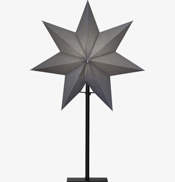 Bordsstjärna På Fot Ozen Grå från Star Trading på bord