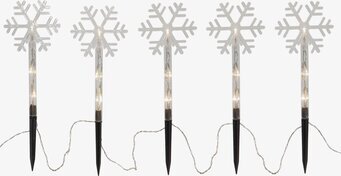 Utomhusdekoration Wandy Snowflake från Star Trading