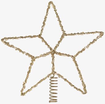 Toppstjärna Paljetter från Chic Antique på vit bakgrund