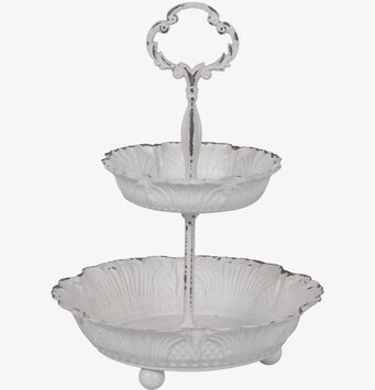 Fat Etagere Antikvit från Chic Antique med två våningar