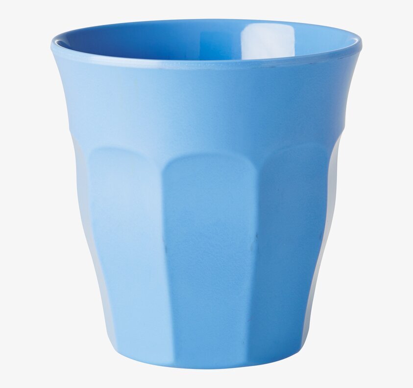 Liten mugg New Dusty Blue från Rice i slitstarkt melamin