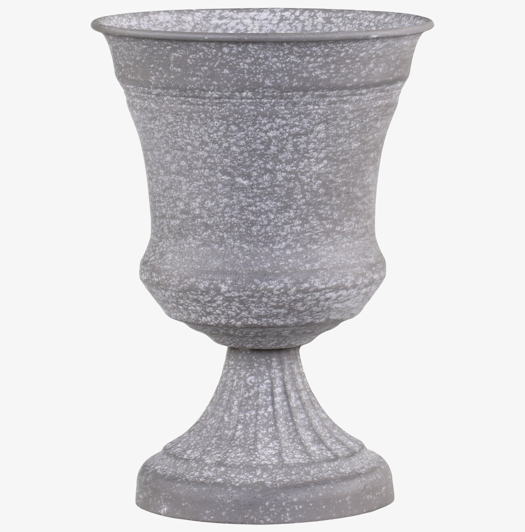 Kruka På Fot Antik Zink från Chic Antique med vintagekänsla