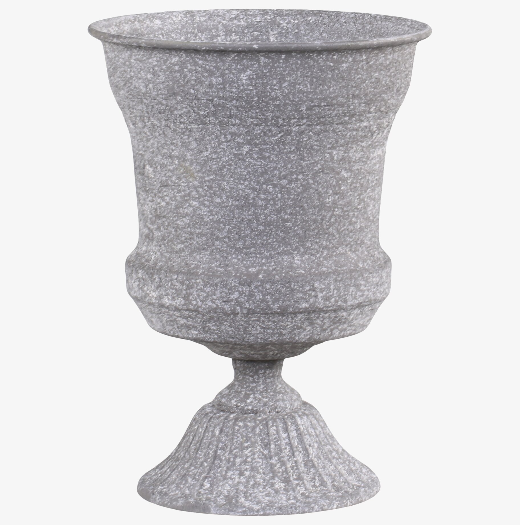 Kruka På Fot Antik Zink från Chic Antique i rustik miljö