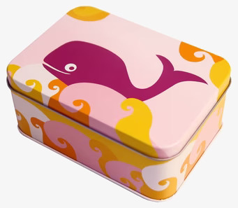 Mellanbox - Val från Blafre, färgglad förvaringsbox i metall