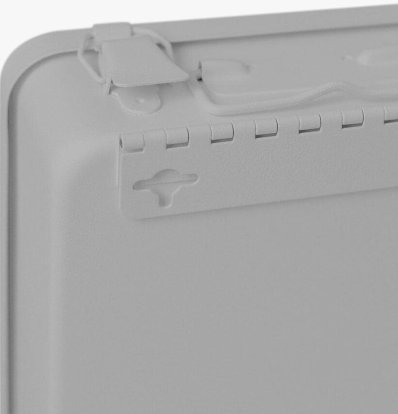 Solstickan Medicinskåp Grå med robust metallkonstruktion