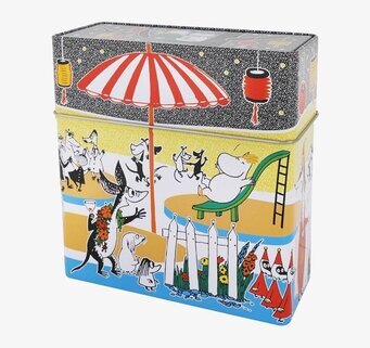 Plåtburk Kaffefilter - Skördefest från Moomin by Martinex