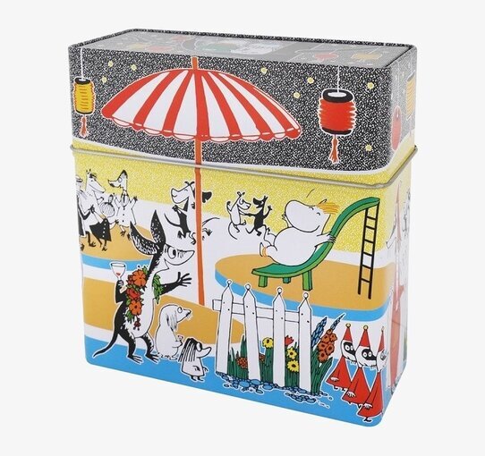 Plåtburk Kaffefilter - Skördefest från Moomin by Martinex