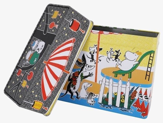 Plåtburk Kaffefilter - Skördefest från Moomin by Martinex