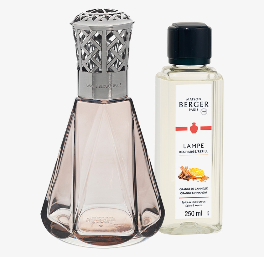 Doftlampa Giftbox Vintage Rose Pyramid från Maison Berger Paris