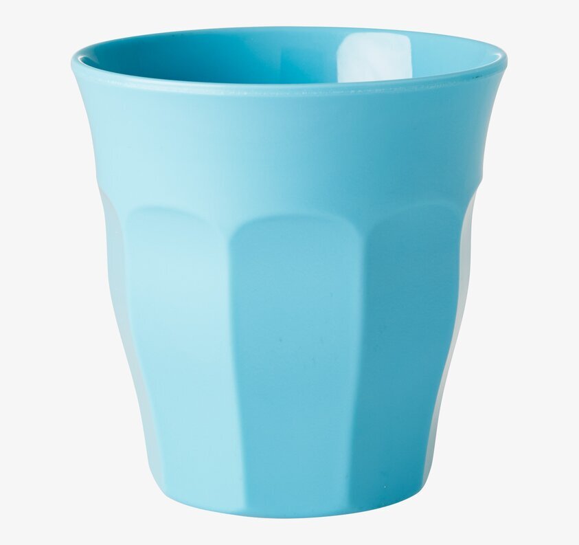 Liten mugg Turkos från Rice i melamin med turkos nyans