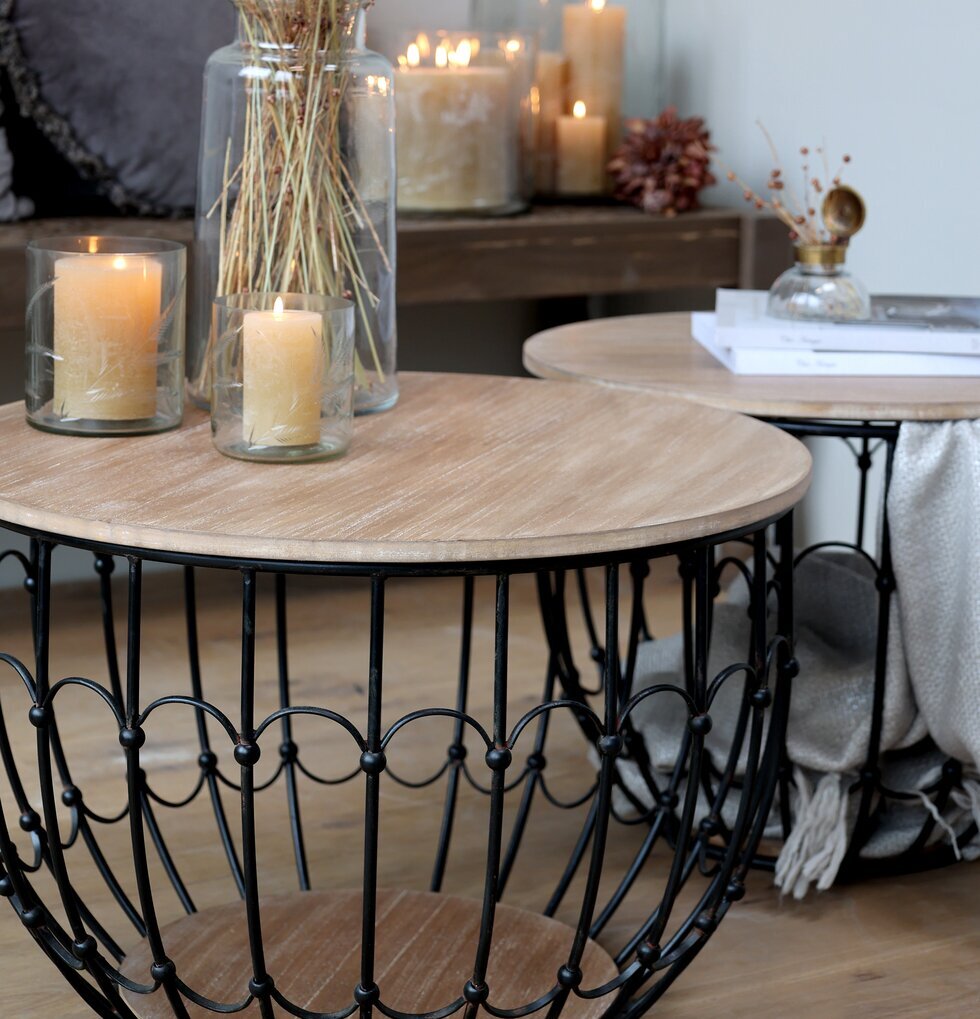 Soffbord Antiksvart Mellan från Chic Antique i elegant miljö