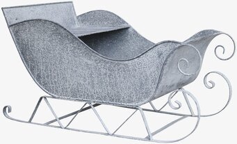 Släde Antik Zink från Chic Antique med patinerad yta