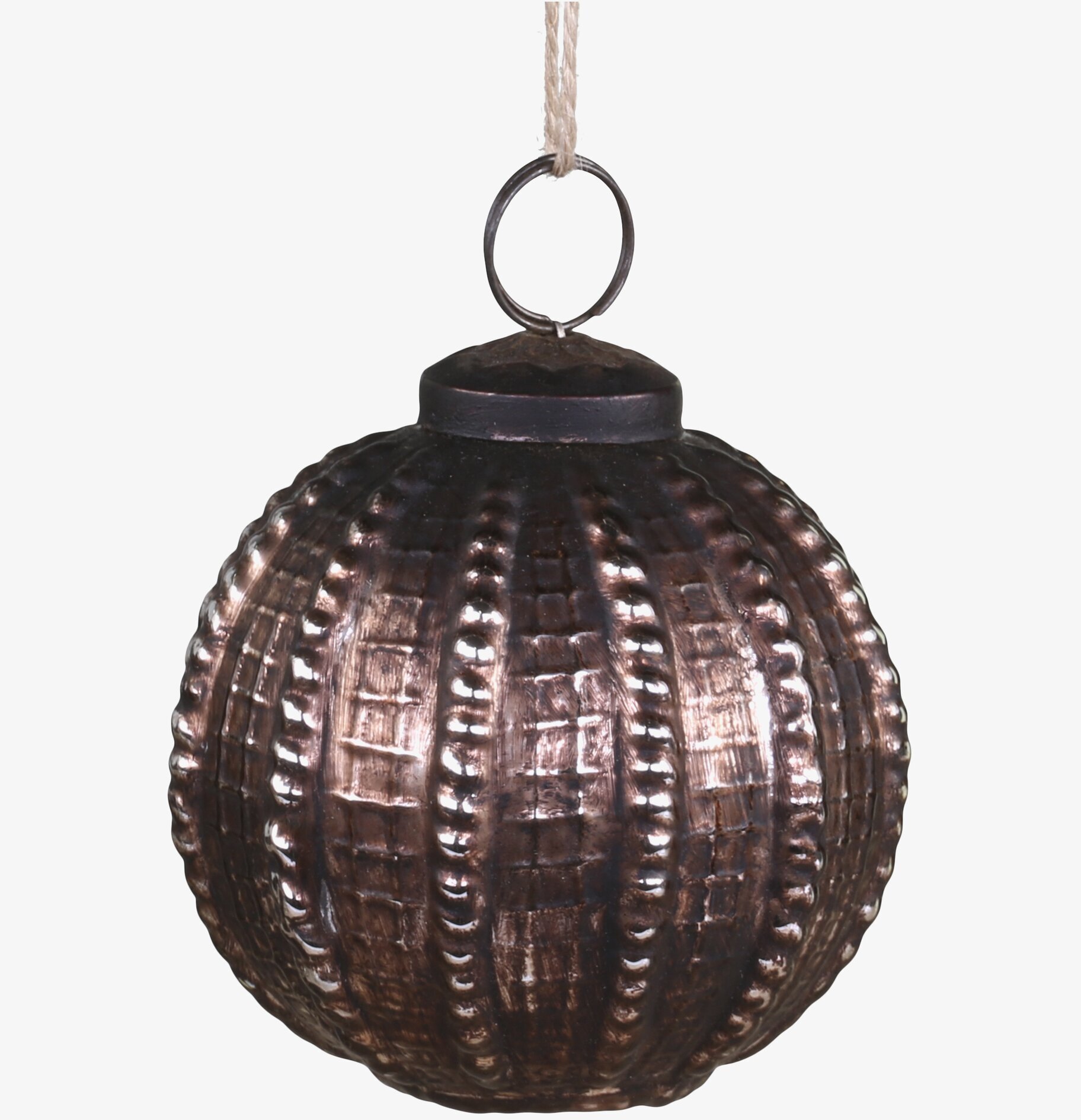 Julkula Antique Mocca från Chic Antique med räfflad textur