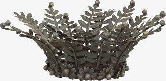 Ljusfat Med Bladdekor från Chic Antique med antik finish