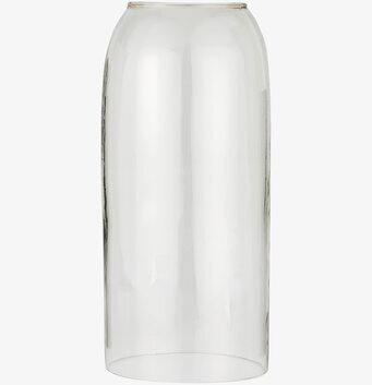 Glasklocka Stor från IB Laursen, genomskinlig och stilren