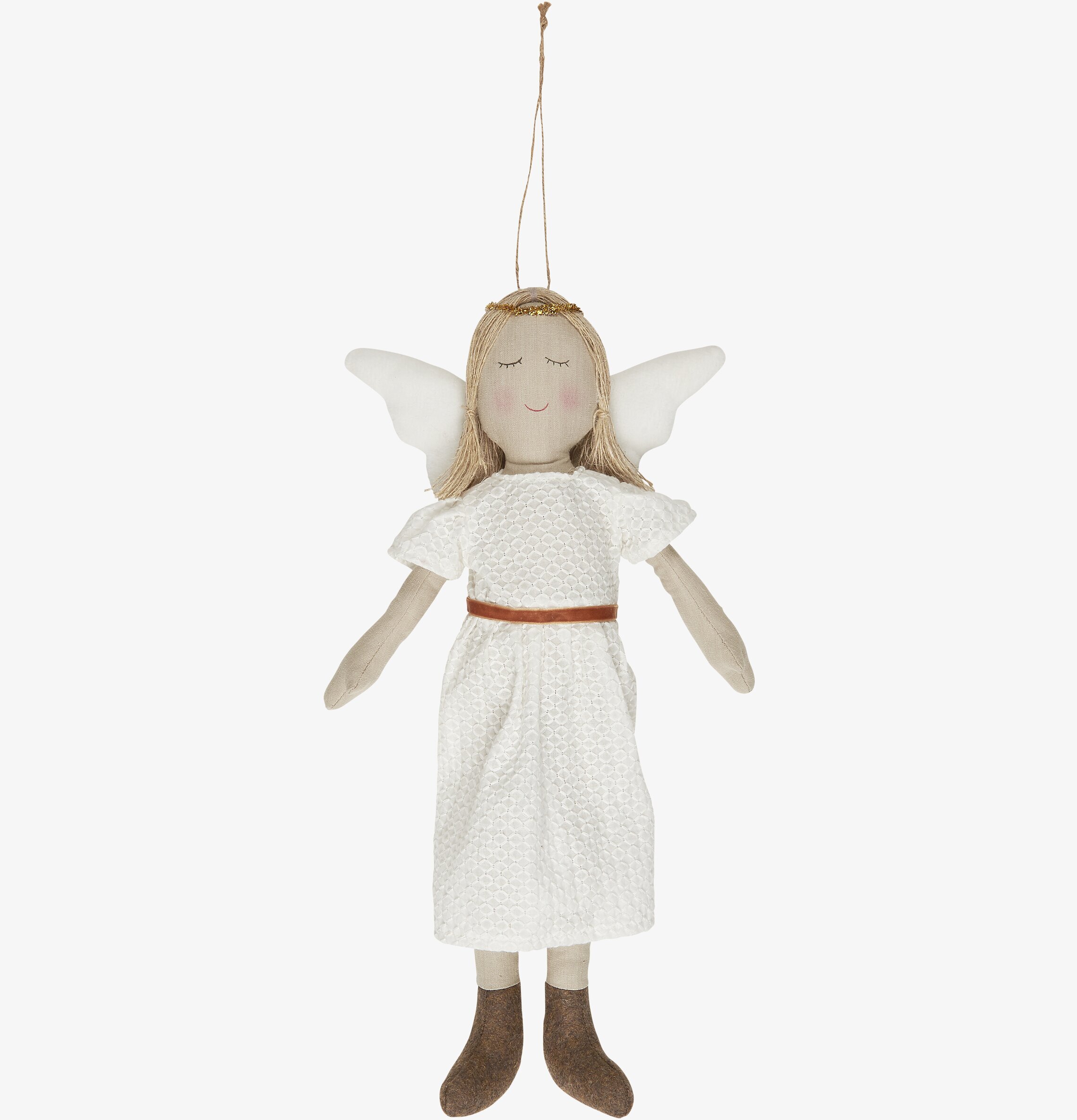 Ängel Gabrielle Stor från IB Laursen i vit klänning