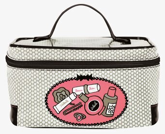 Beautybox Miss Chic från Derrière la porte med hexagonmönster