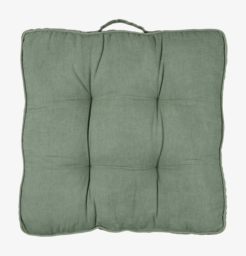 Golvkudde Dusty Chalk Green från IB Laursen, 60x60 cm