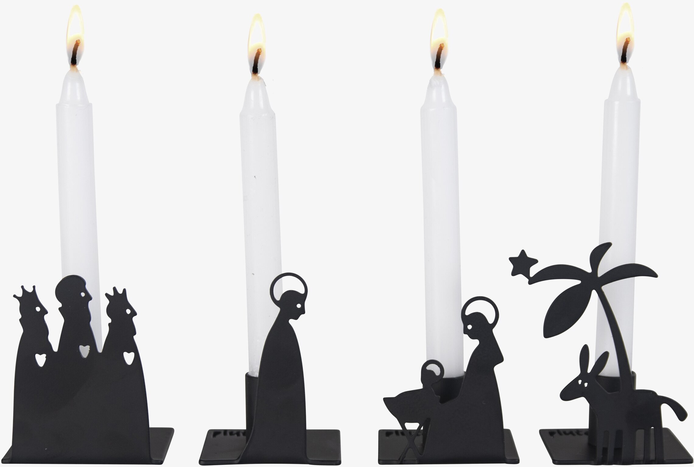 Ljusstake Krubba 4-Del Liten från Pluto Produkter på rad