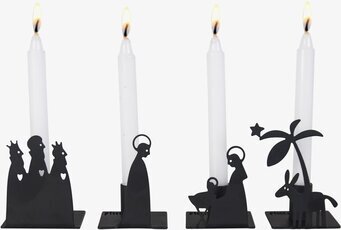 Ljusstake Krubba 4-Del Liten från Pluto Produkter på rad