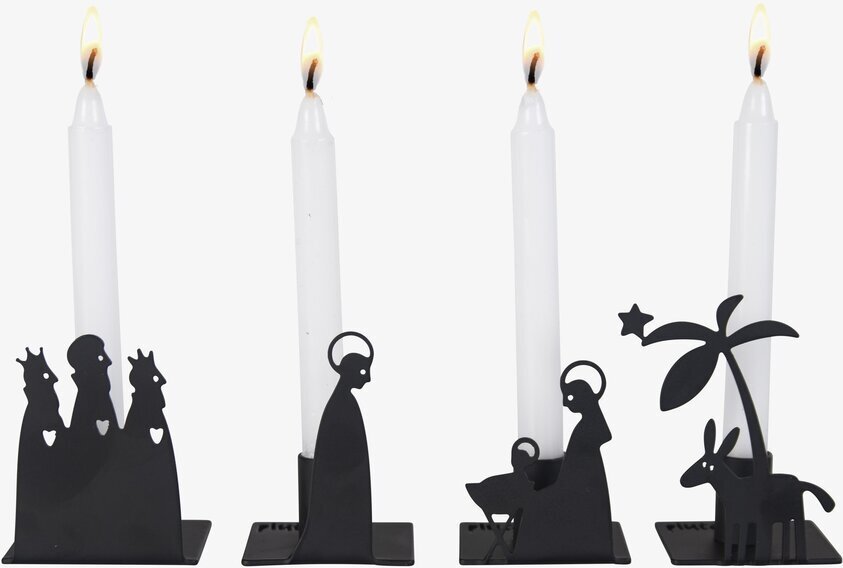 Ljusstake Krubba 4-Del Liten från Pluto Produkter på rad