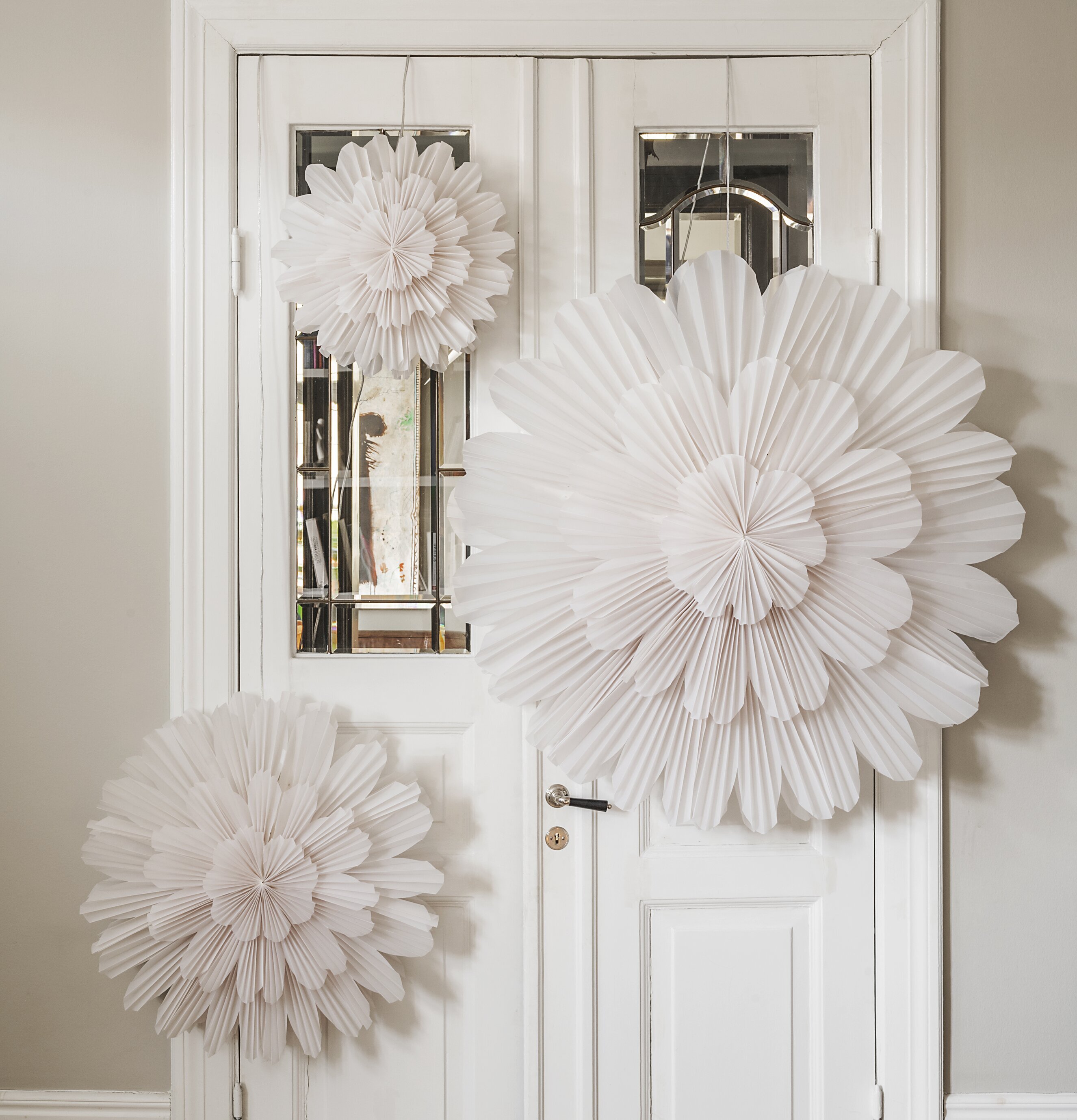 Julstjärna Snöblomma 100 White från Watt och Veke hänger