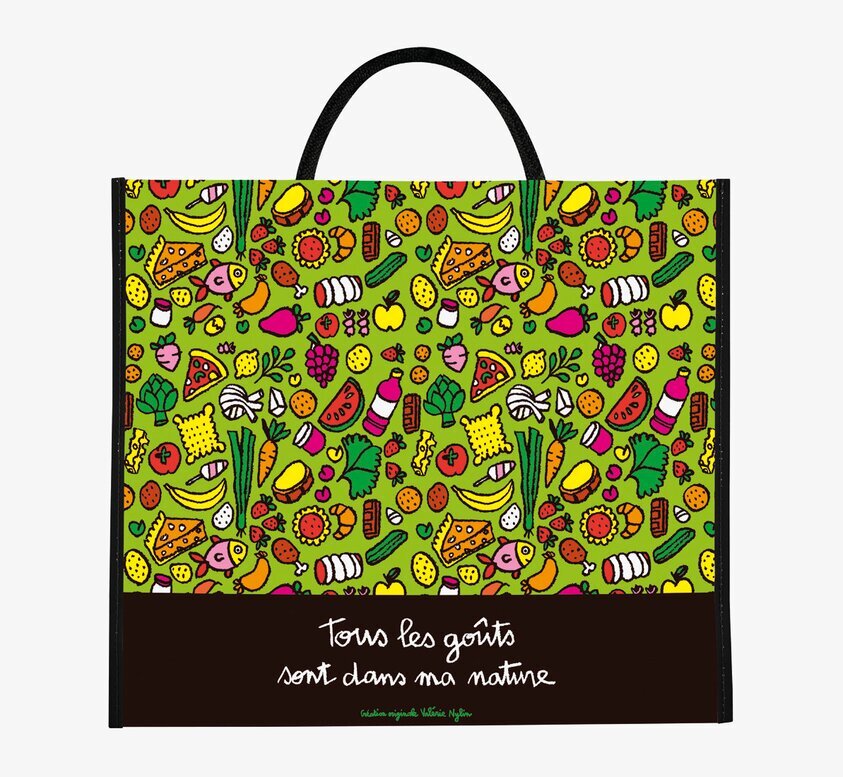 Shoppingväska Tuttifrutti från Derriére la porte, färgglad