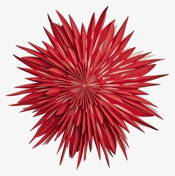 Julstjärna Maja 60 Röd Watt och Veke Julstjärnor Adventsstjärna Bordstjärna