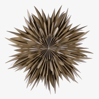 Julstjärna Maja 60 Guld från Watt och Veke i guld papper