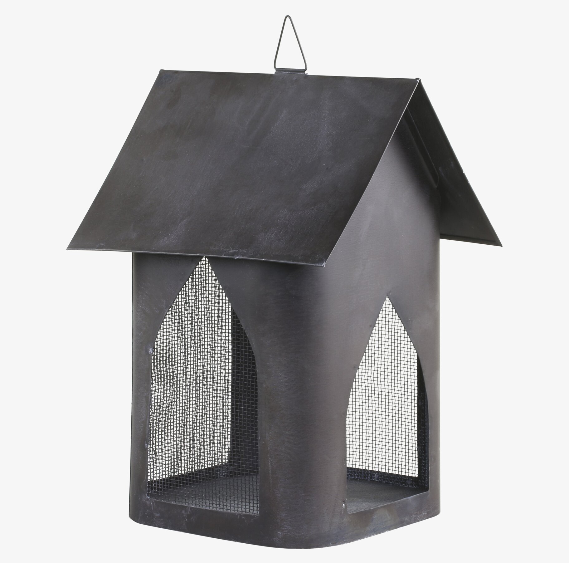 Bild av stilfull ljuslykta i metall med tidlös design