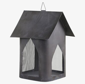 Bild av stilfull ljuslykta i metall med tidlös design