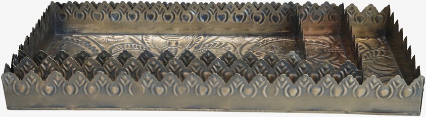 Fat Med Mönster & Dekorkant Set/3 Antik Mässing från Chic Antique