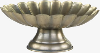 Fat Blomma L Antik Mässing från Chic Antique i antik finish