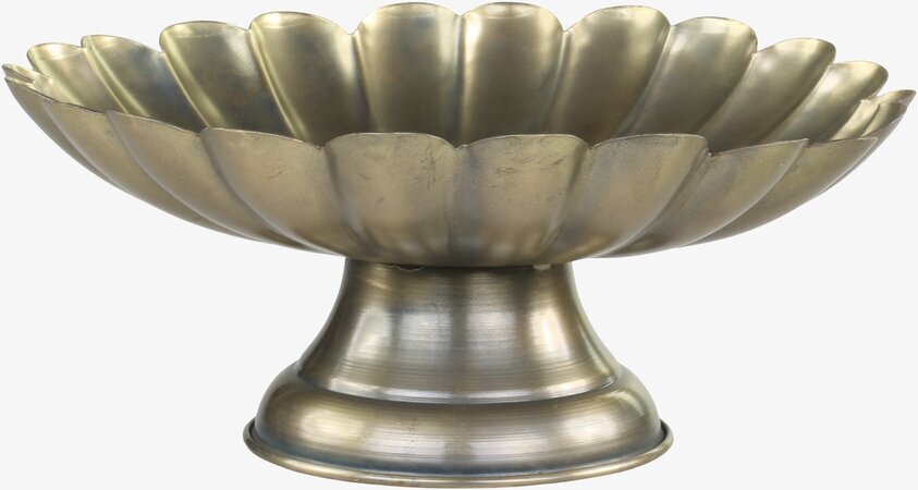 Fat Blomma L Antik Mässing från Chic Antique i antik finish