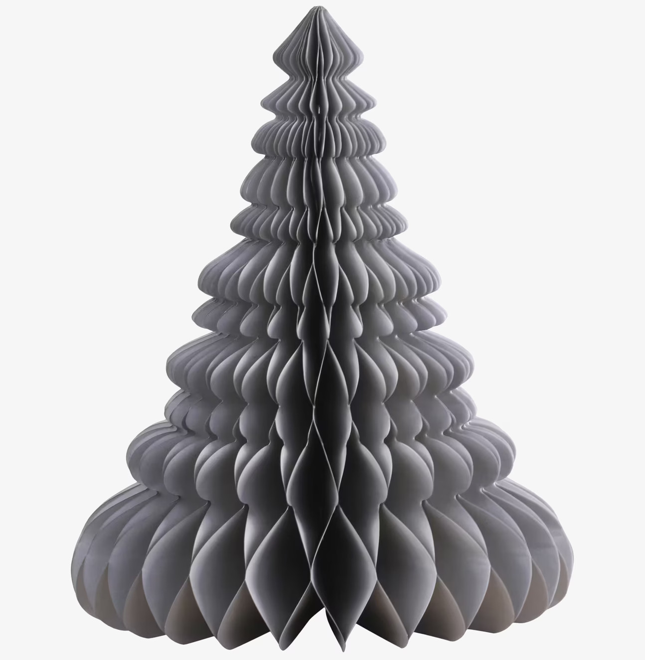 Julgran Papper Fransk Grå L från Chic Antique på vit bakgrund