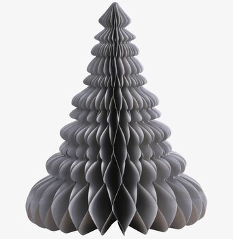 Julgran Papper Fransk Grå L från Chic Antique på vit bakgrund