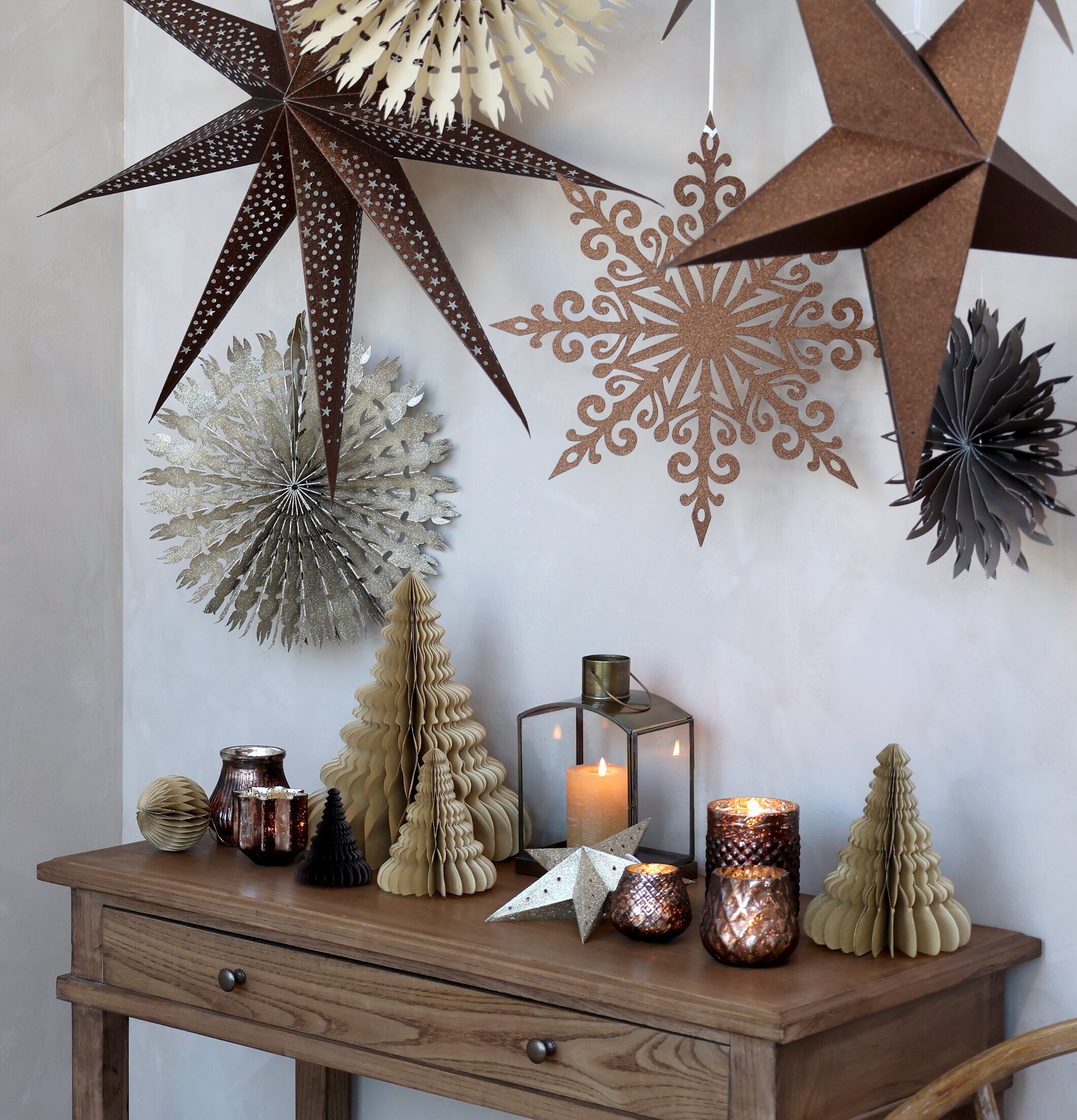 Julgran Papper Amber M från Chic Antique på rustikt träbord