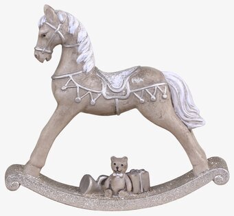 Gunghäst Antik Mocca från Chic Antique med nostalgisk design