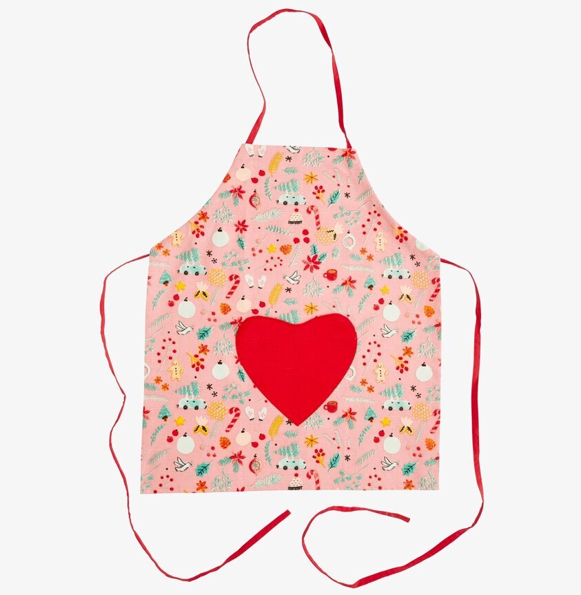 Förkläde Junior All Over Christmas Print från Rice