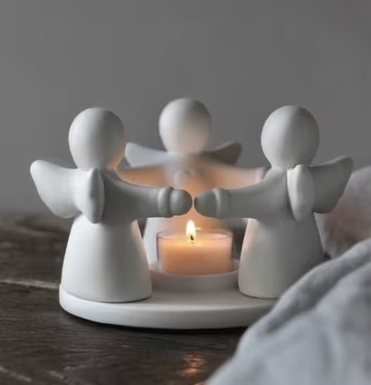 Ljusstake Guardian Angels Trio Tealight från Majas Cottage