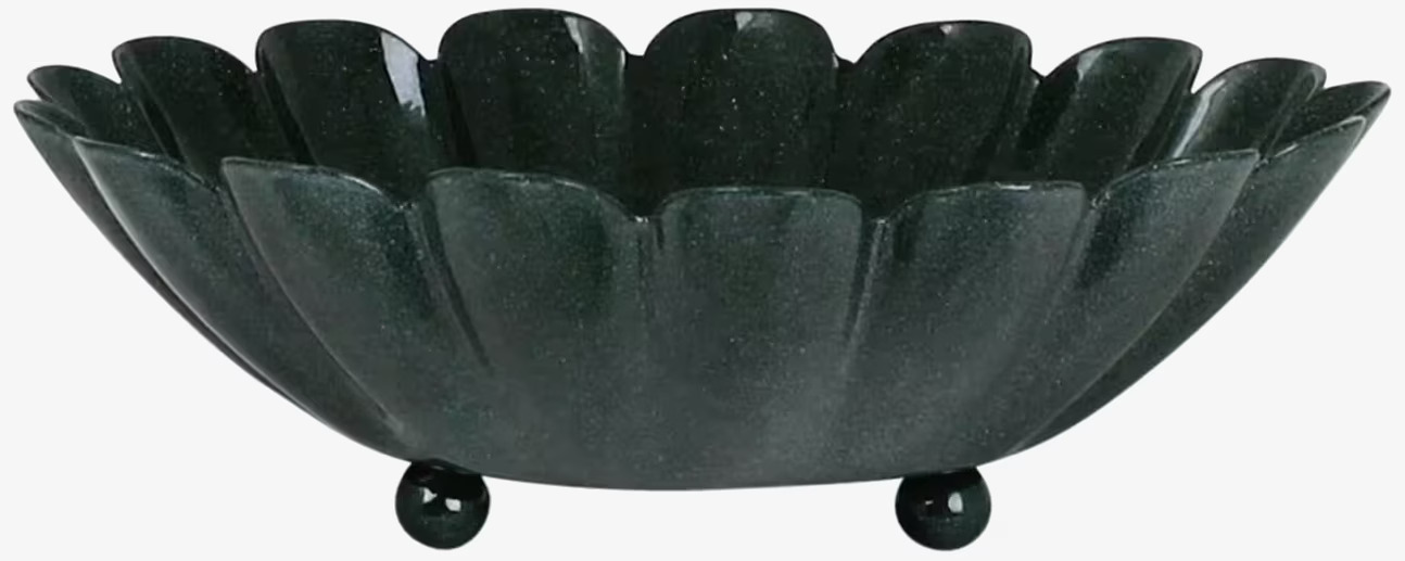 Skål Ingrid Mörkgrön Liten från Strömshaga i elegant design