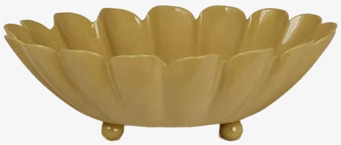 Skål Ingrid Gul Liten från Strömshaga med unik design