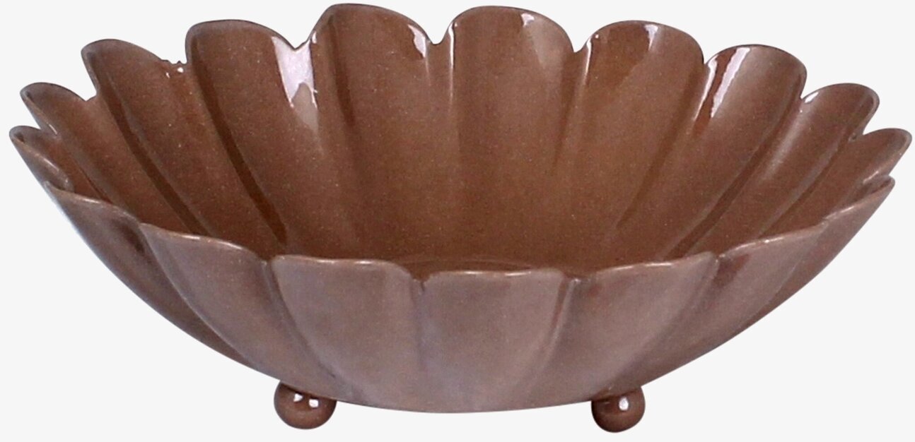 Skål Ingrid Rosa Liten från Strömshaga med kammig kant